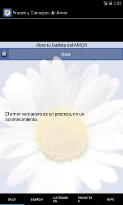 Frases Amor android App screenshot 5